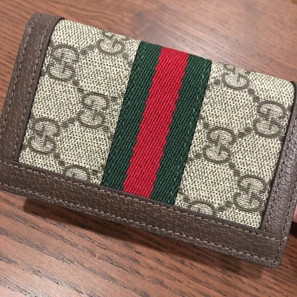 GUCCI Ophidia GG Bi-fold Card Case - Picture 3 of 9